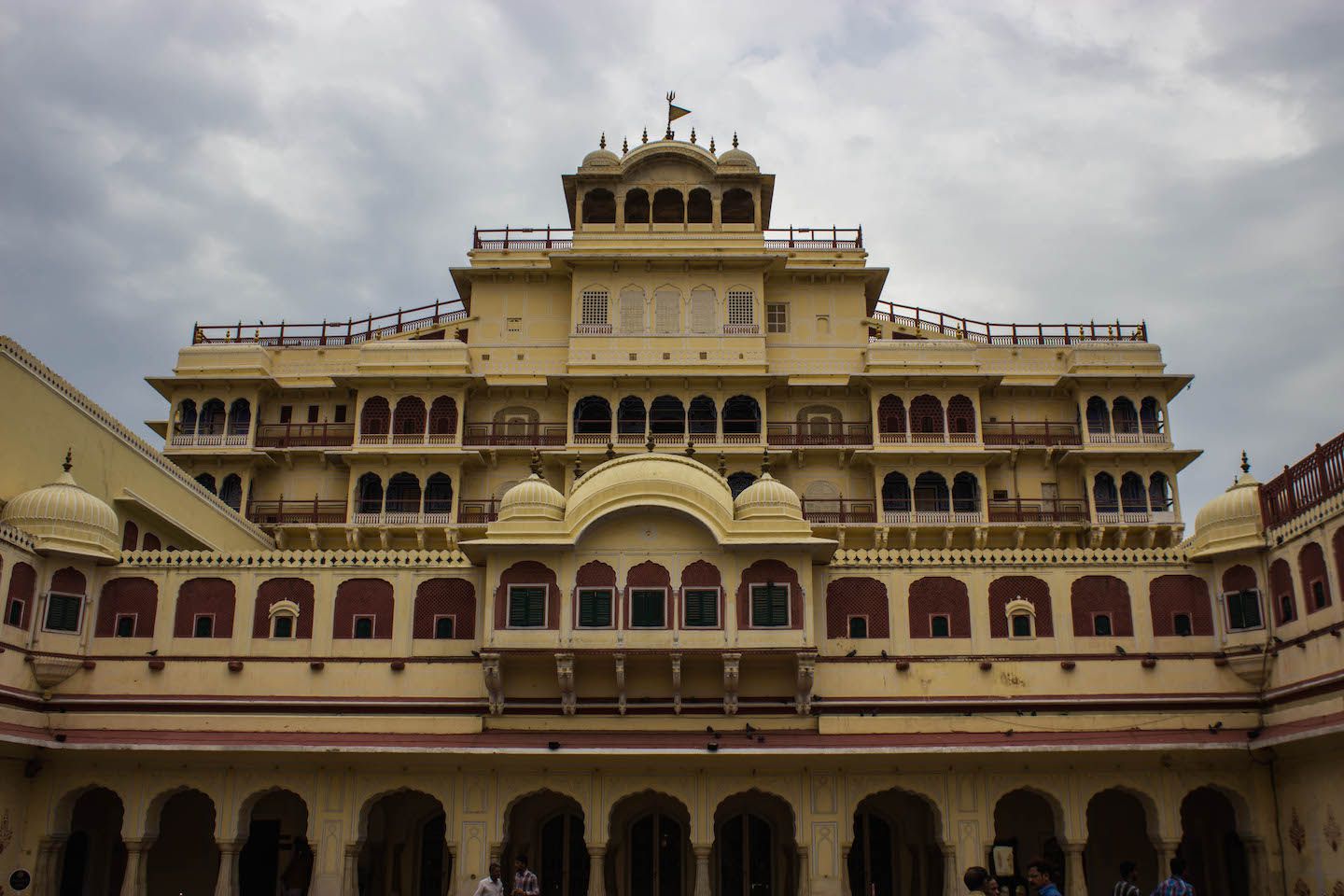 Front view of the City Palace, Jaipur, India