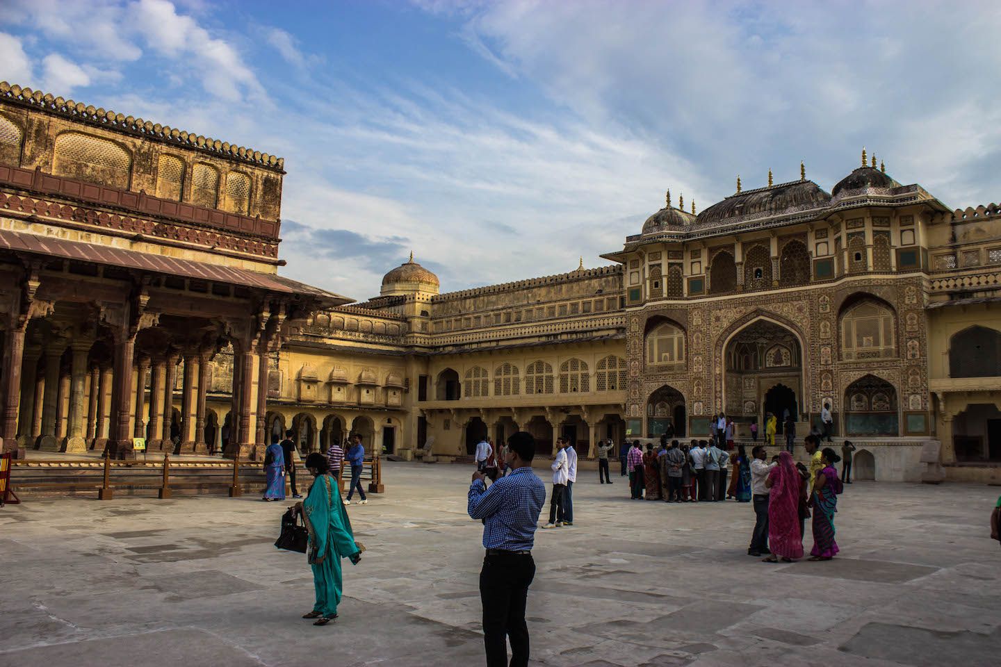 Jaleb Chowk at Amer Fort, Jaipur, India