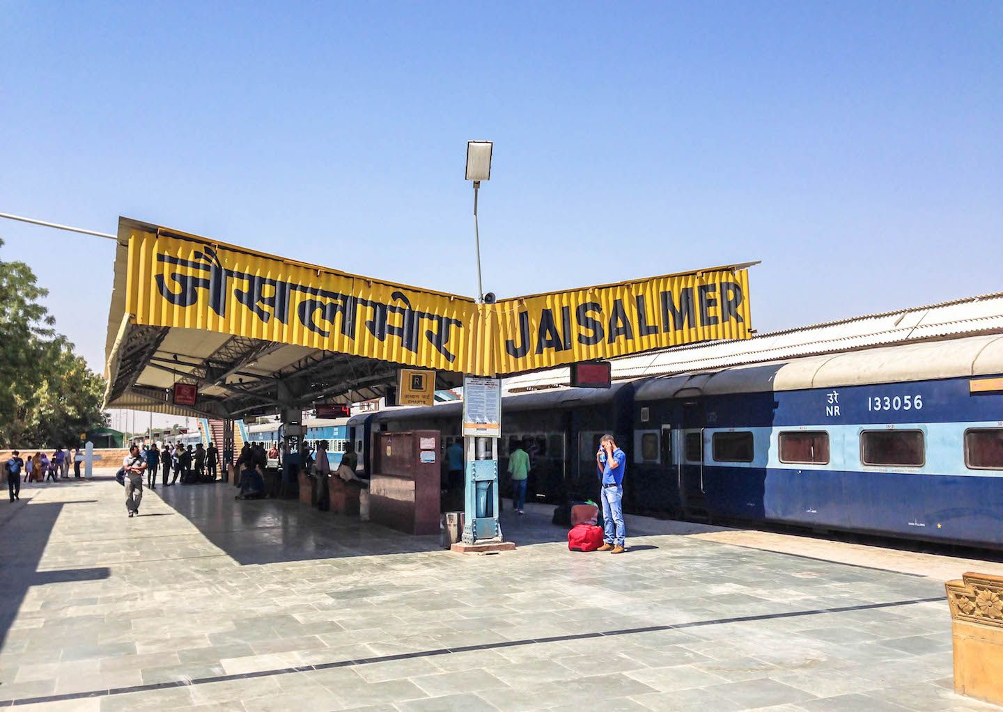 Jaisalmer train station, Jaisalmer, India