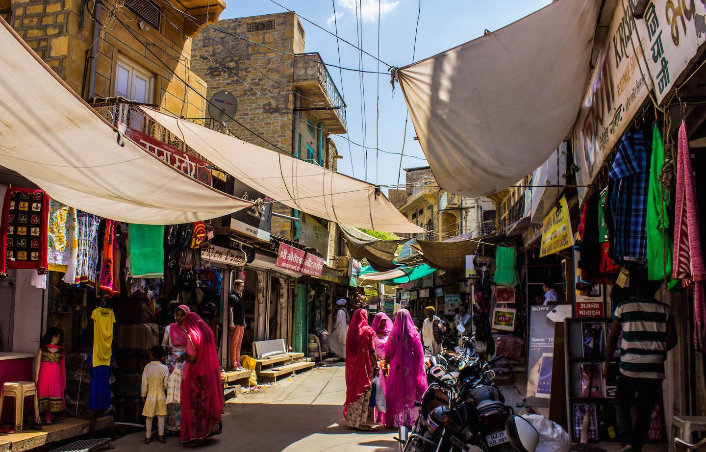 Streets of Jaisalmer, India