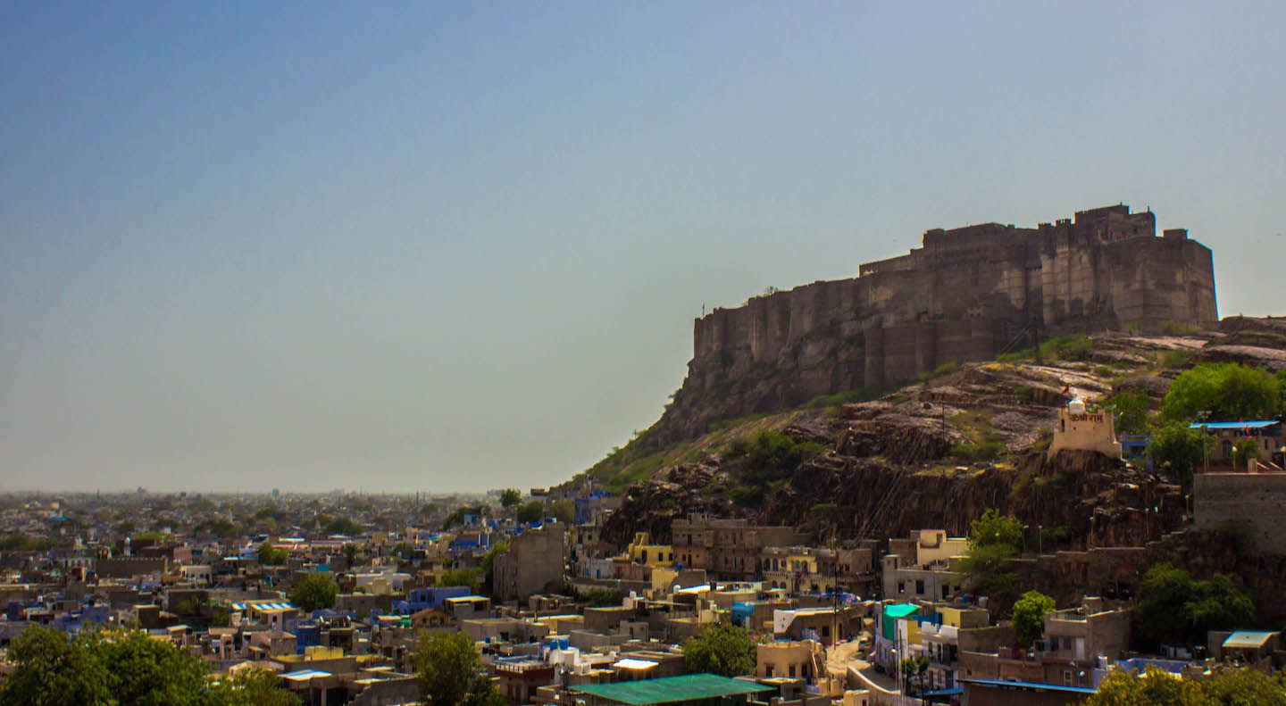 Mehrangarh Fort in Jodhpur, India