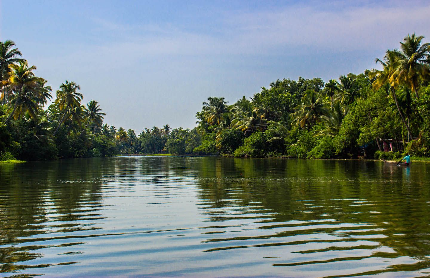 Cruising the Kerala backwaters, Kochi, India