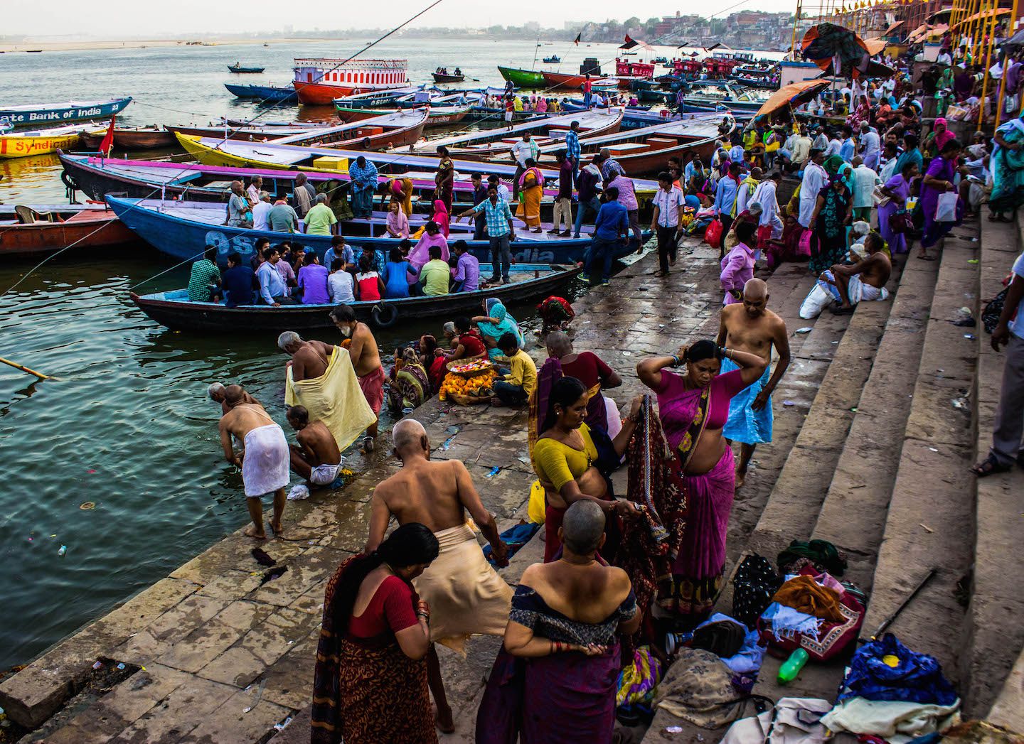 Dashashwamedh Ghat in Varanasi, India