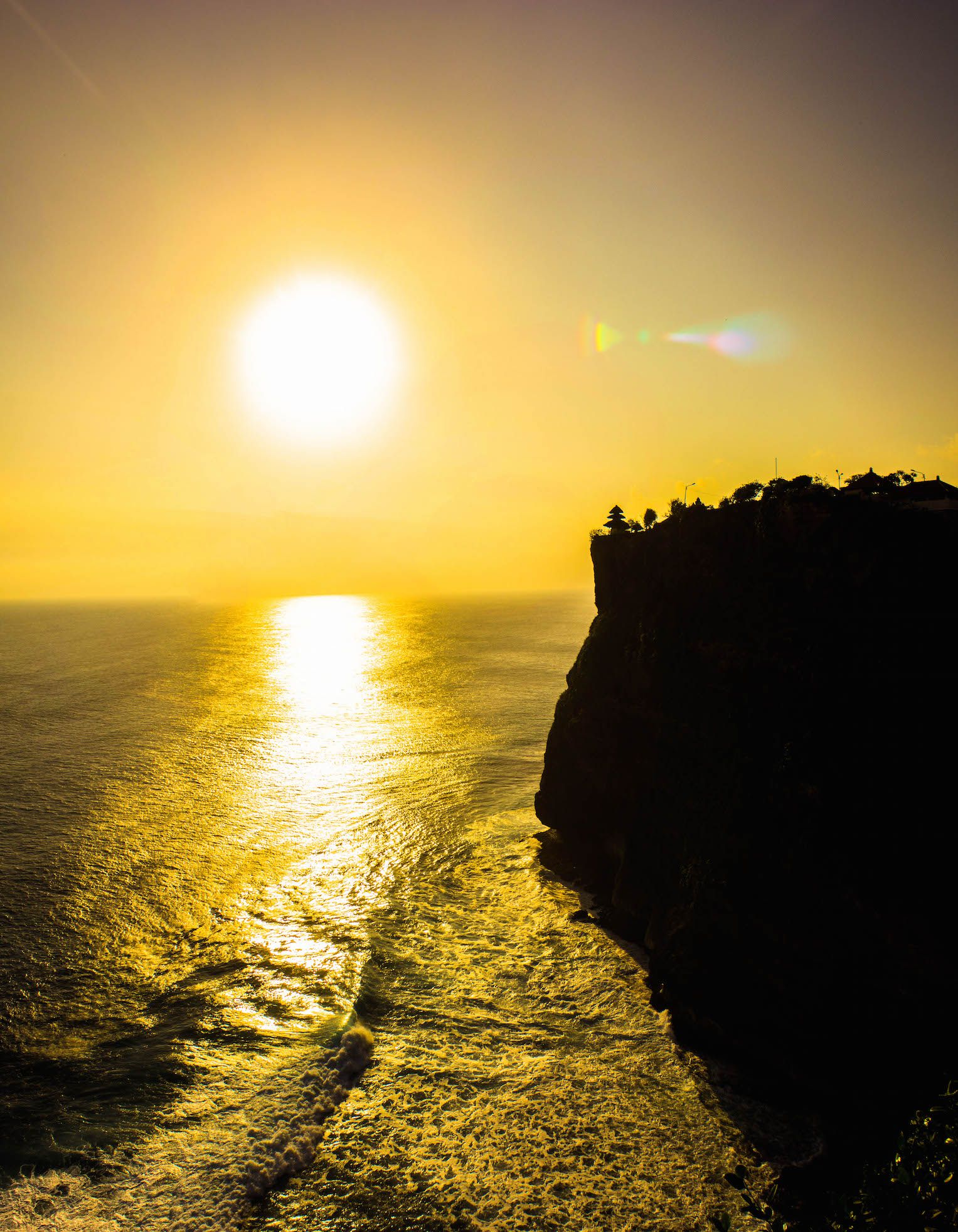 Sunset over Uluwatu, Bali, Indonesia