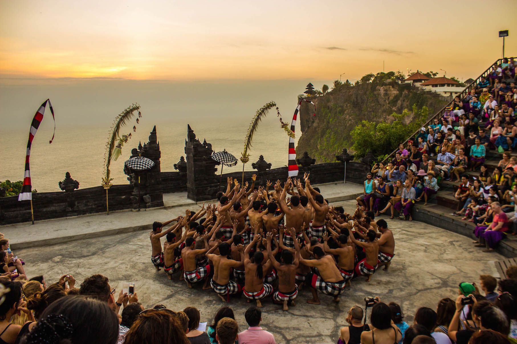 Kecak dance, Uluwatu temple, Bali, Indonesia