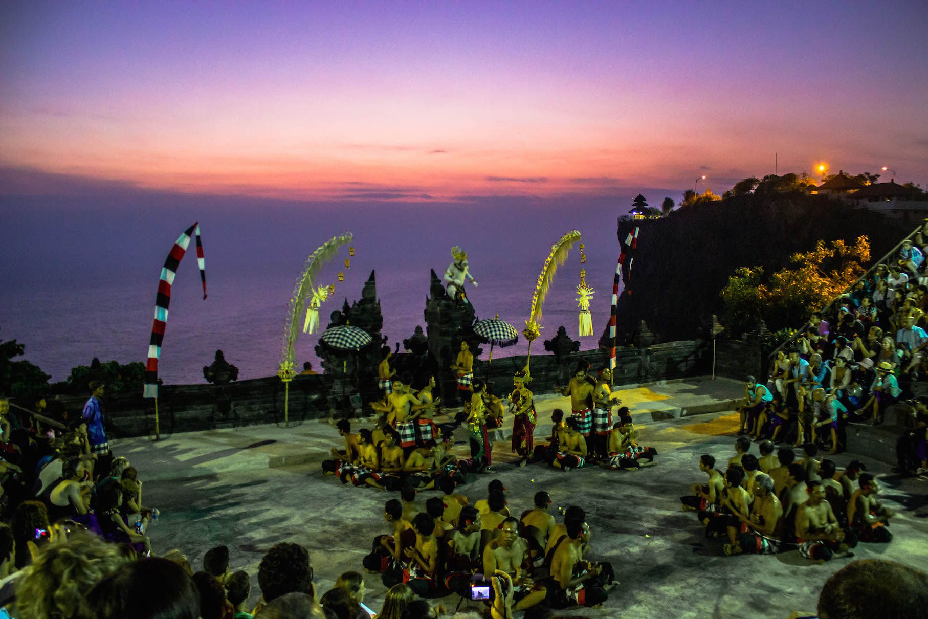 Kecak dance at Uluwatu temple, Bali, Indonesia