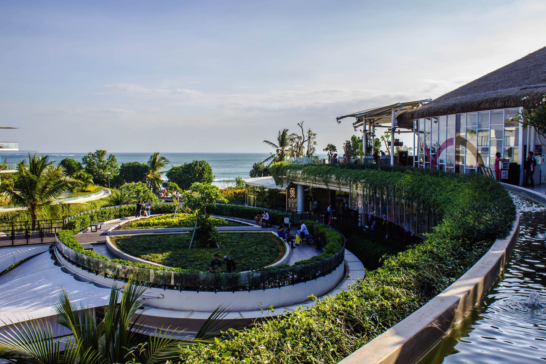 Beach walk mall, Kuta Beach, Bali, Indonesia