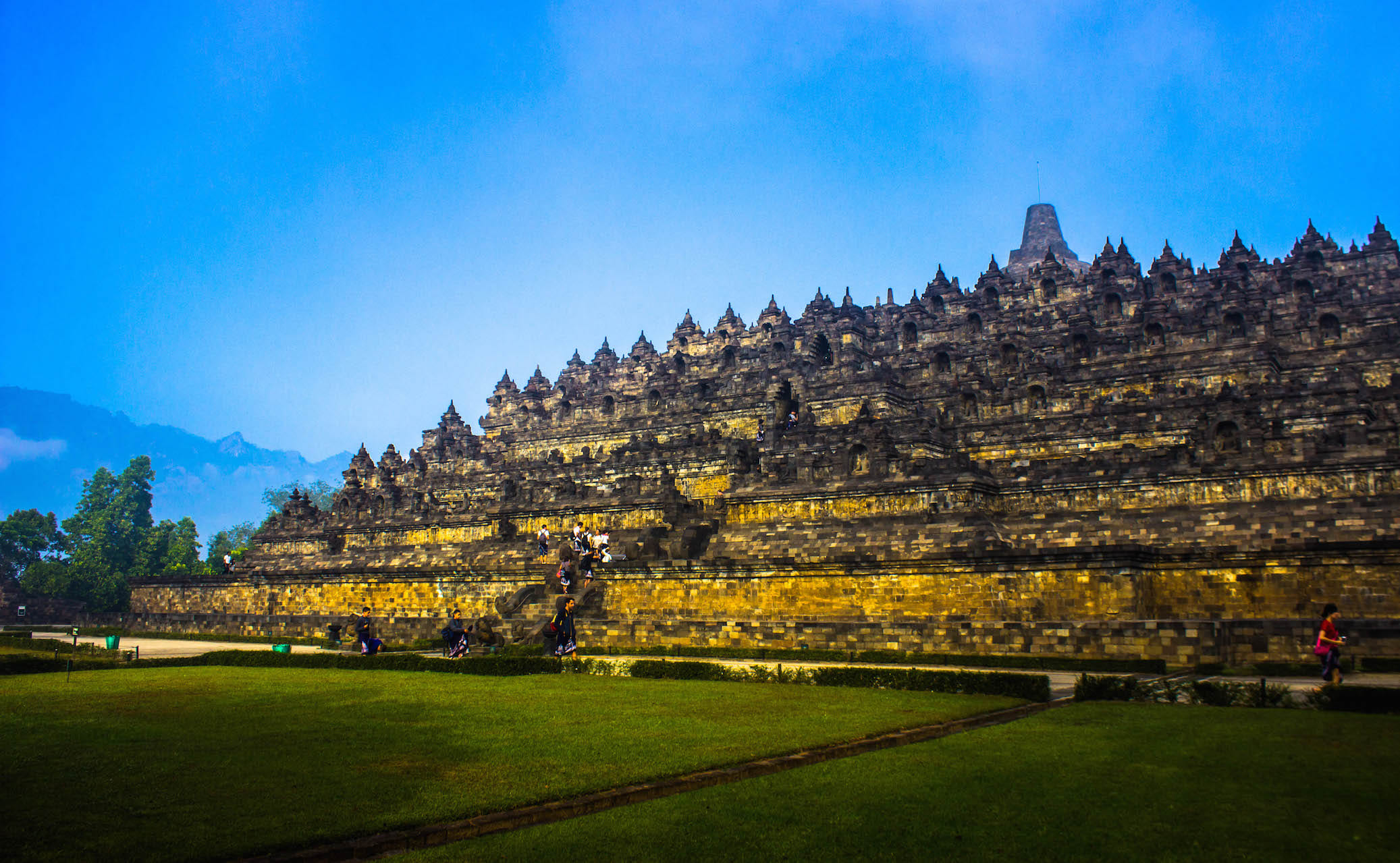 Borobudur temple, Indonesia