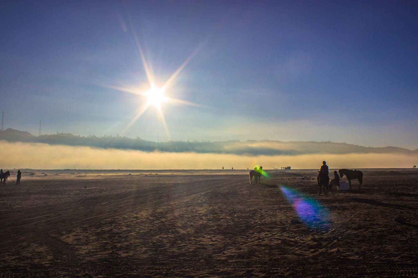 Sea of sand, Indonesia