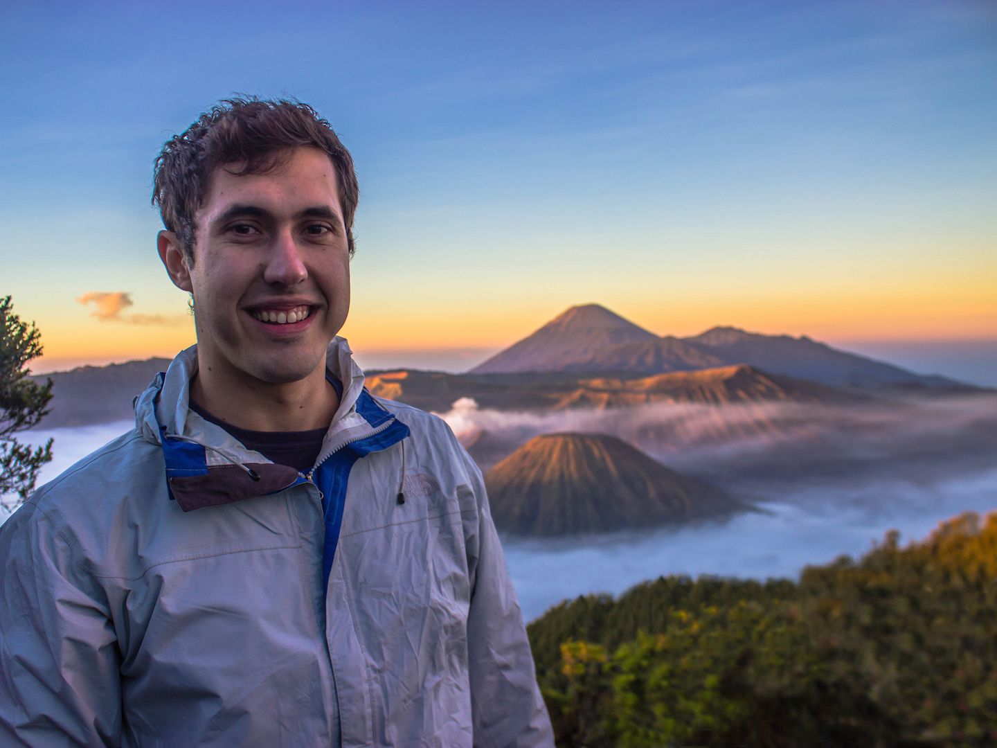 Carlos at Mt. Bromo, Indonesia