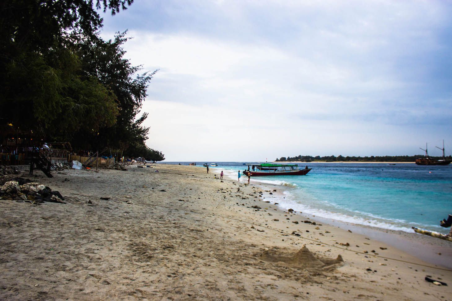 Beach on Gili Trawangan, Indonesia