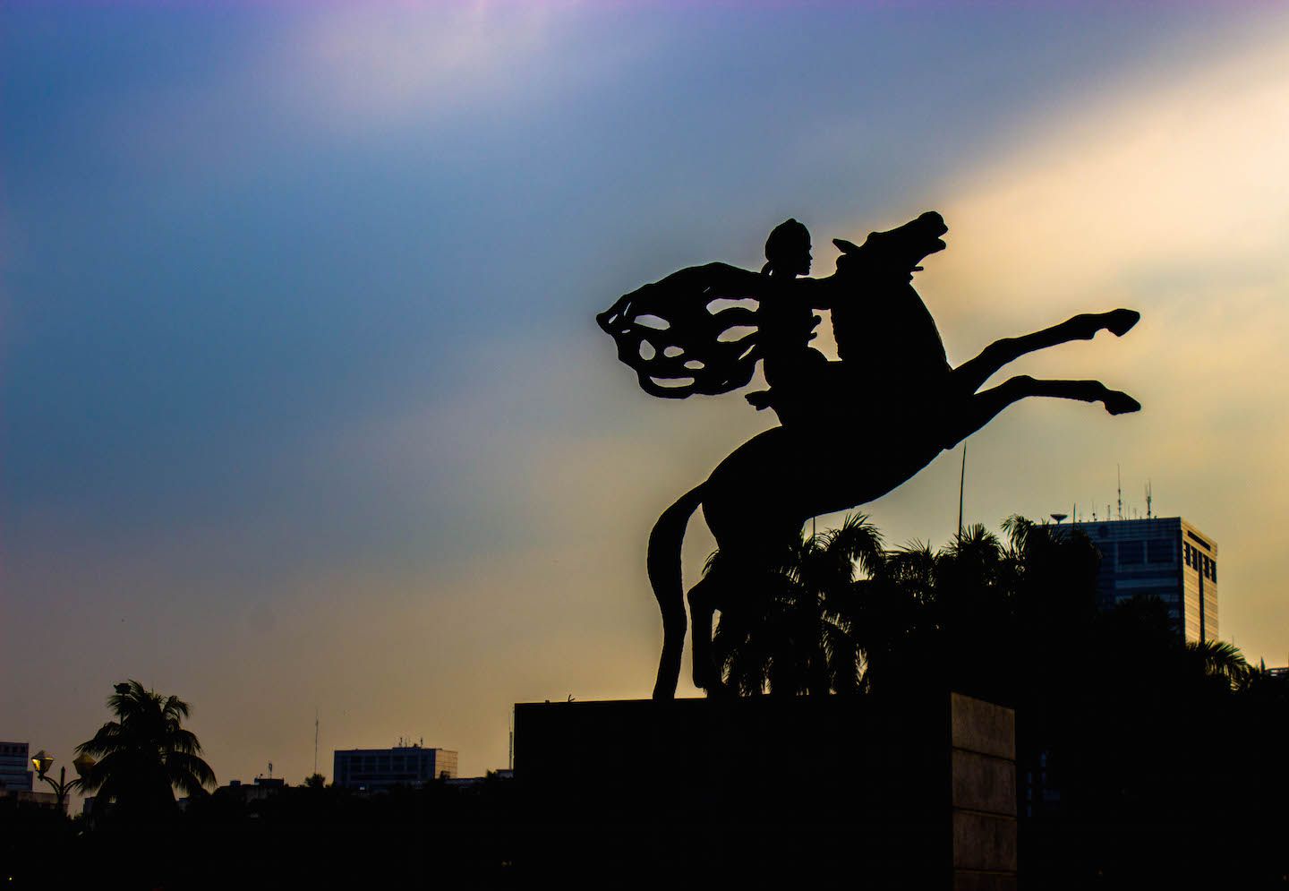 Statue at Monas, Jakarta, Indonesia