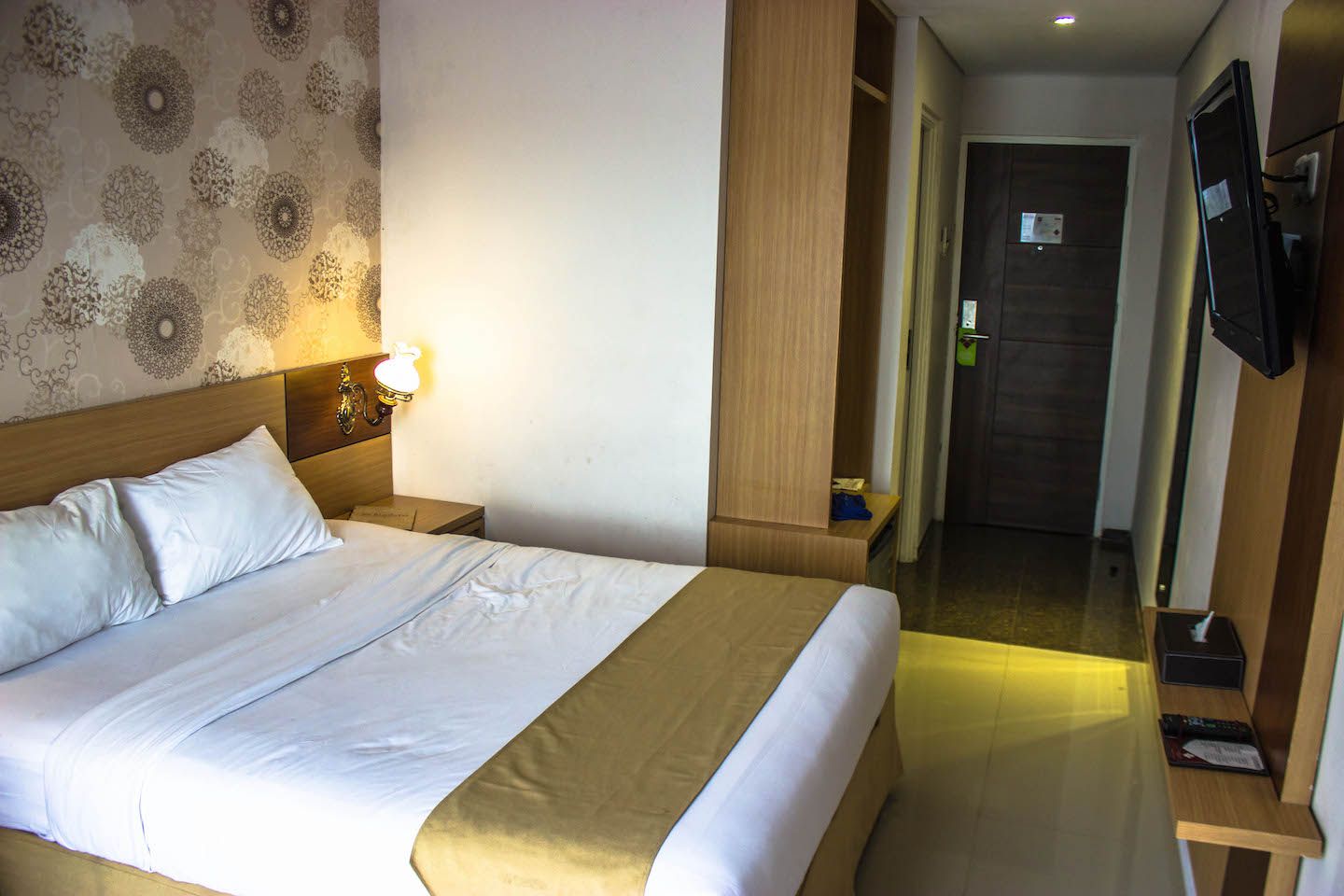 Our room in Jakarta, Indonesia