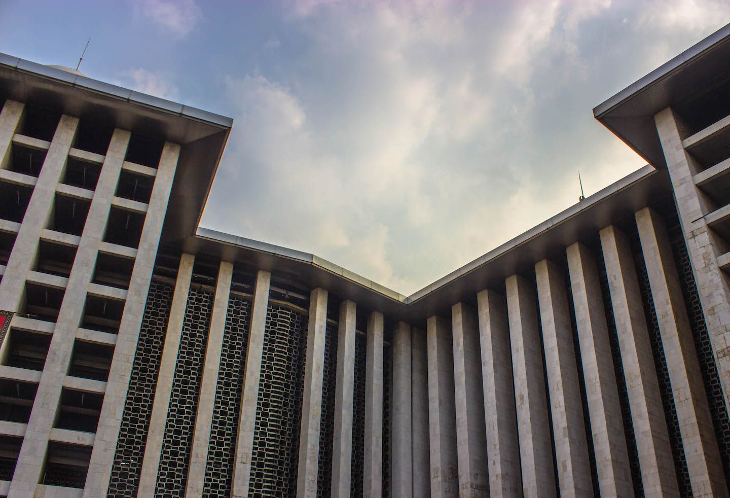 Outside view of Masjid Istiqlal , Jakarta, Indonesia