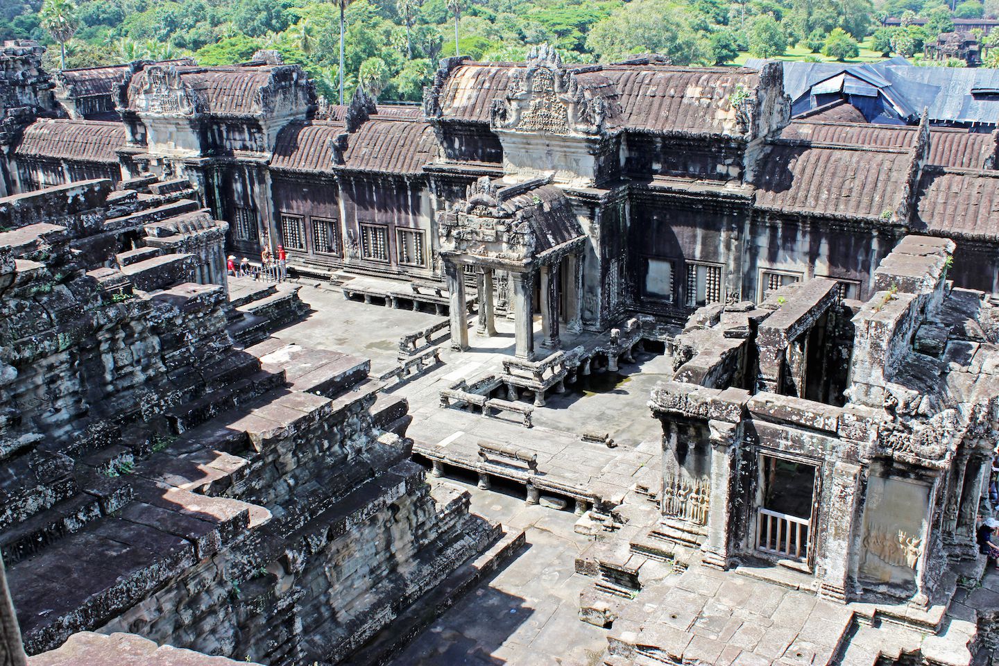 Inner gallery of Angkor Wat