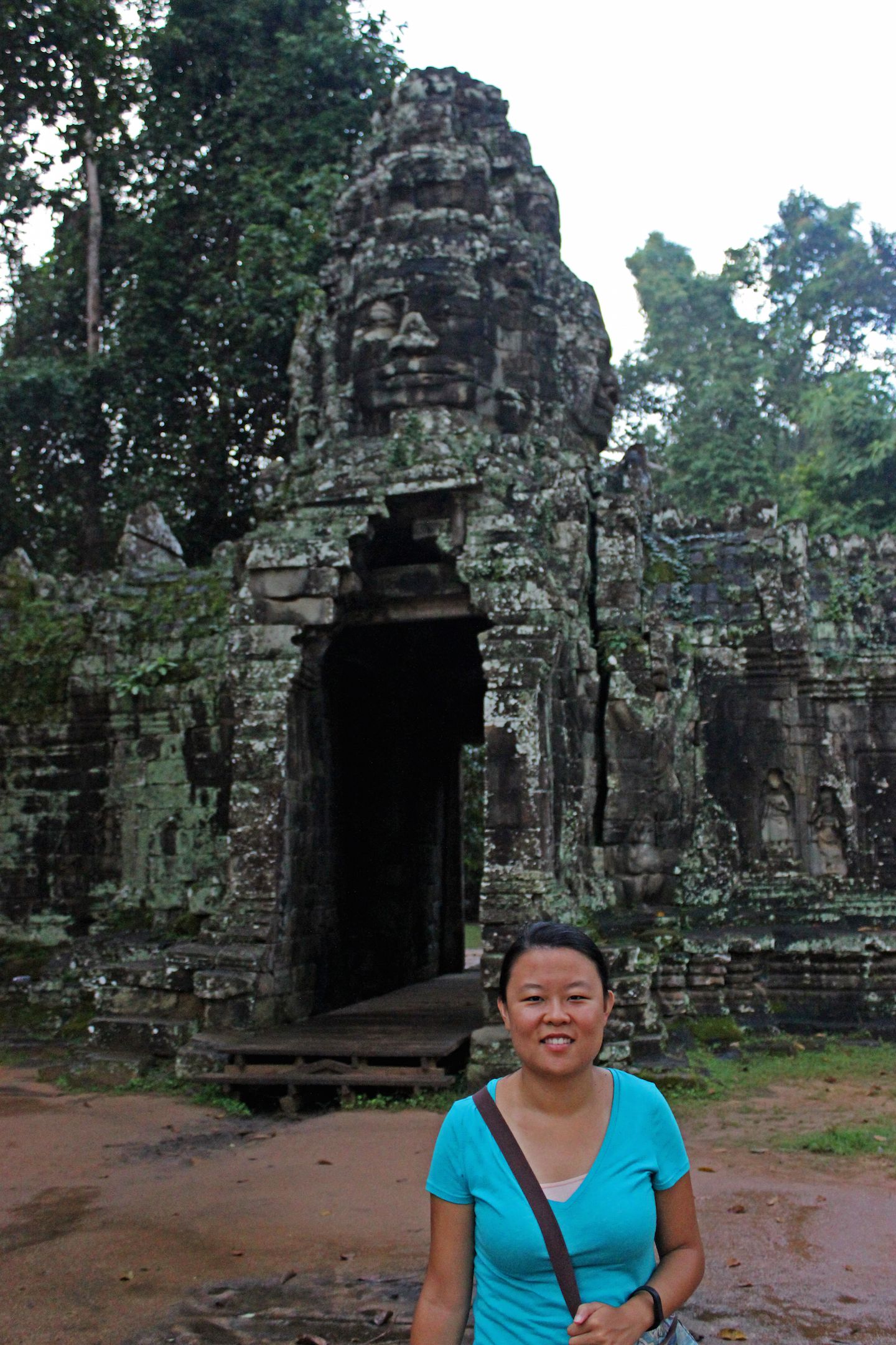 Julie at Banteay Kdei