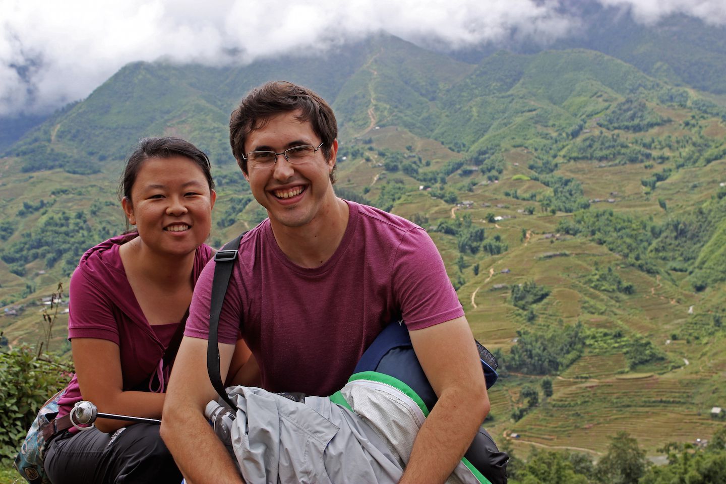 Julie & Carlos at Sapa valley