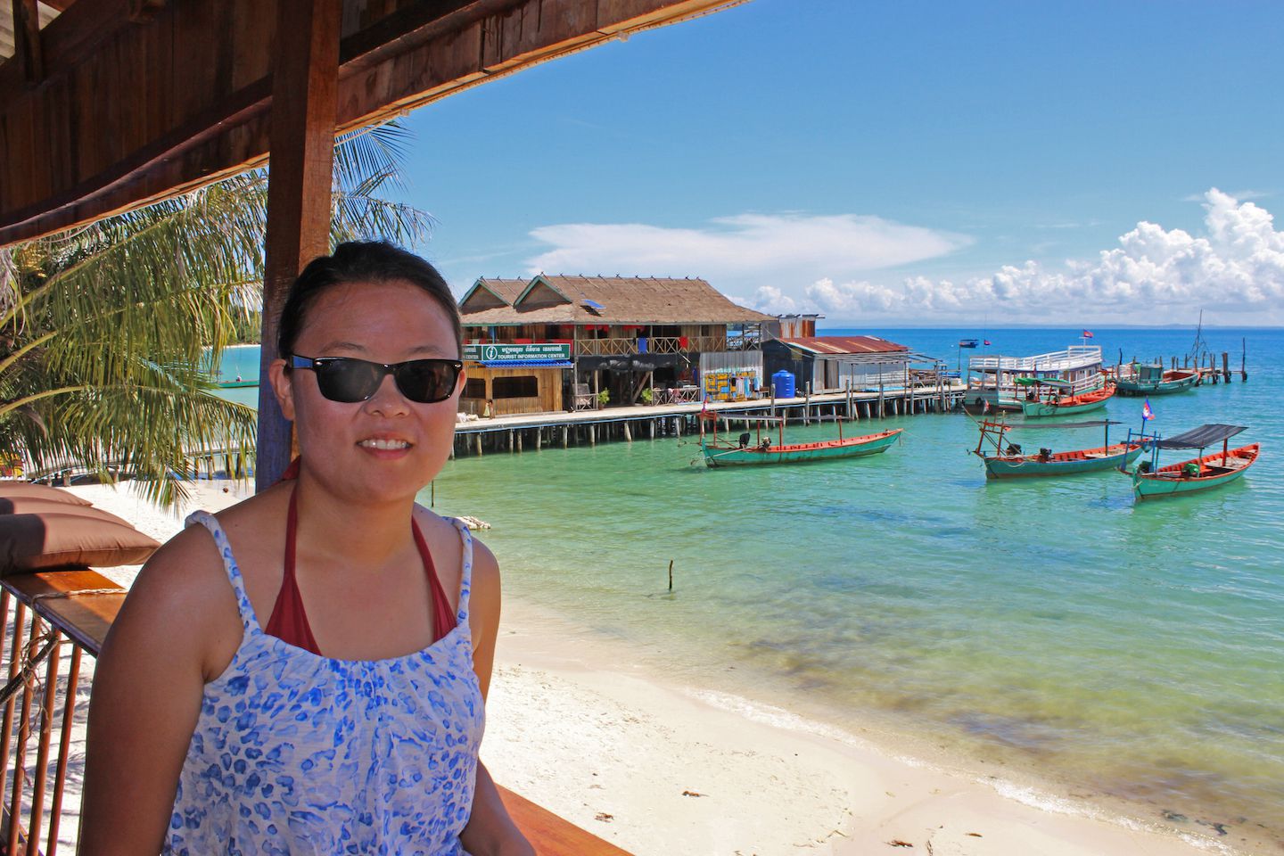 Julie in Koh Rong
