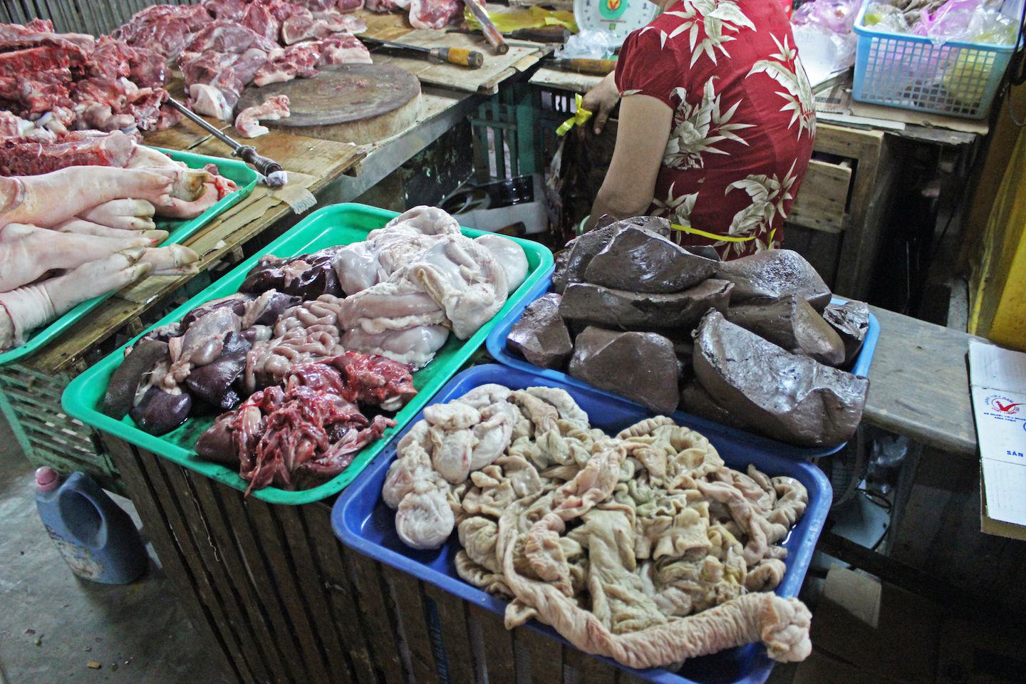 Liver, intestines and alikes