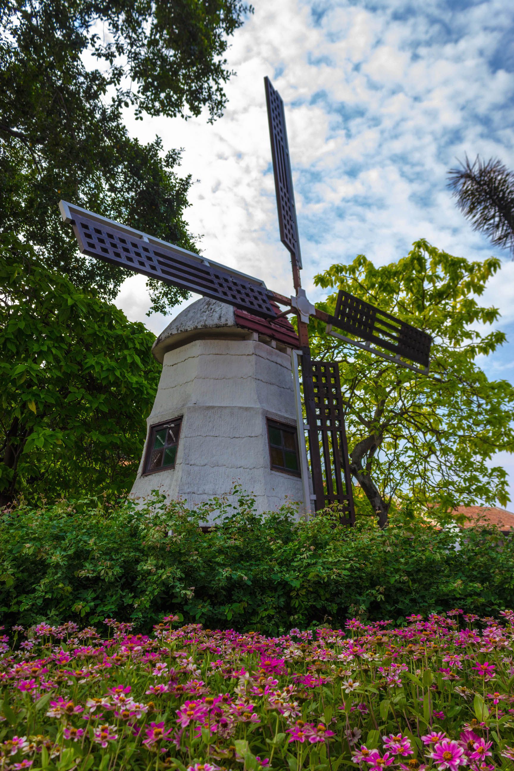 Windmill in Malacca, Malaysia