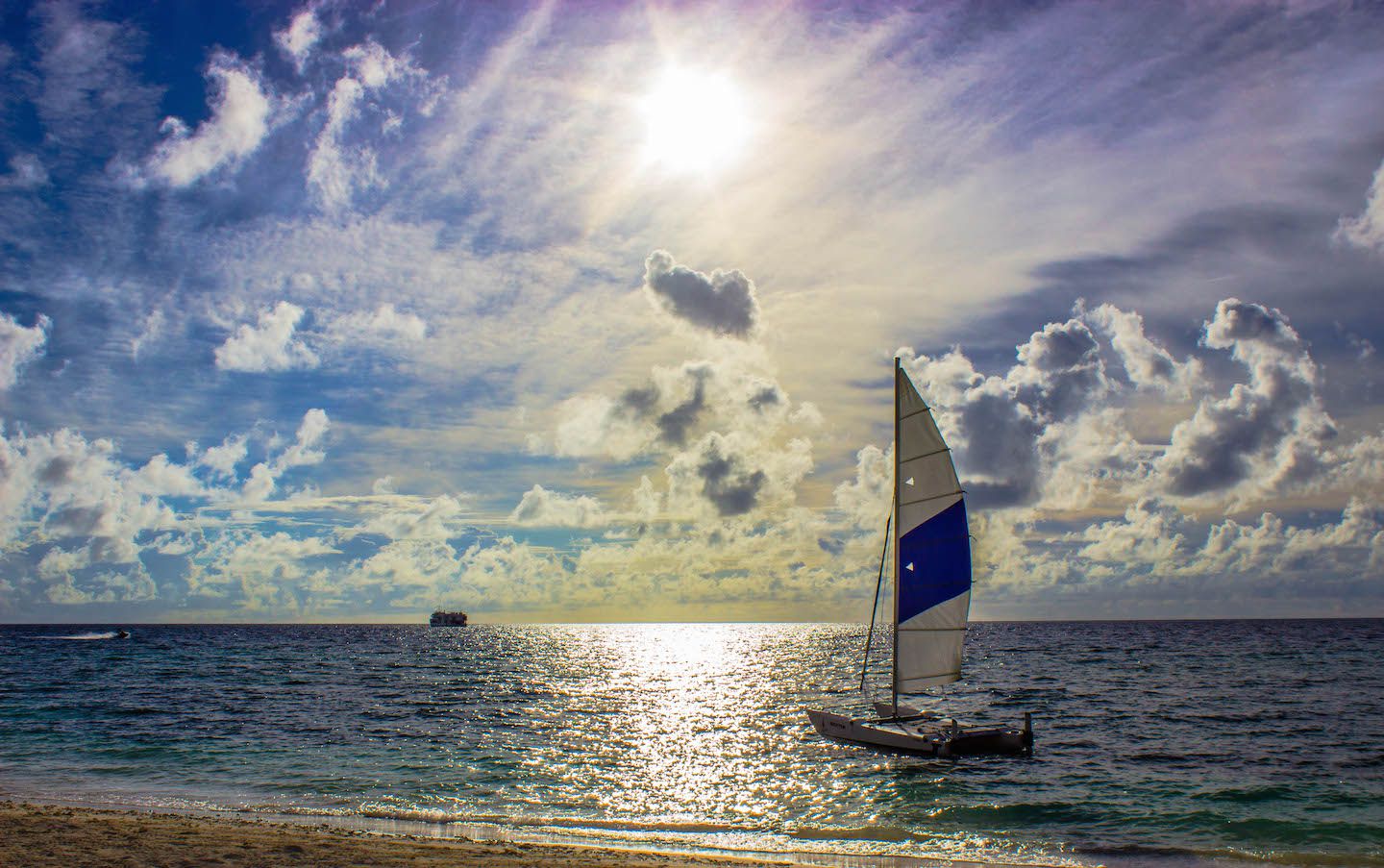 Catamaran in Maafushi, Maldives