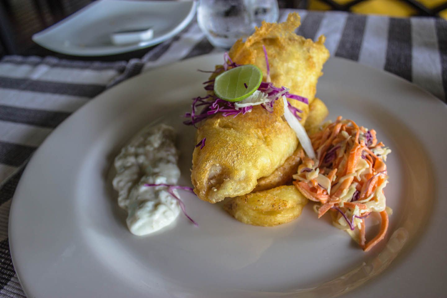 Fish dish, Vadoo Resort, Maldives