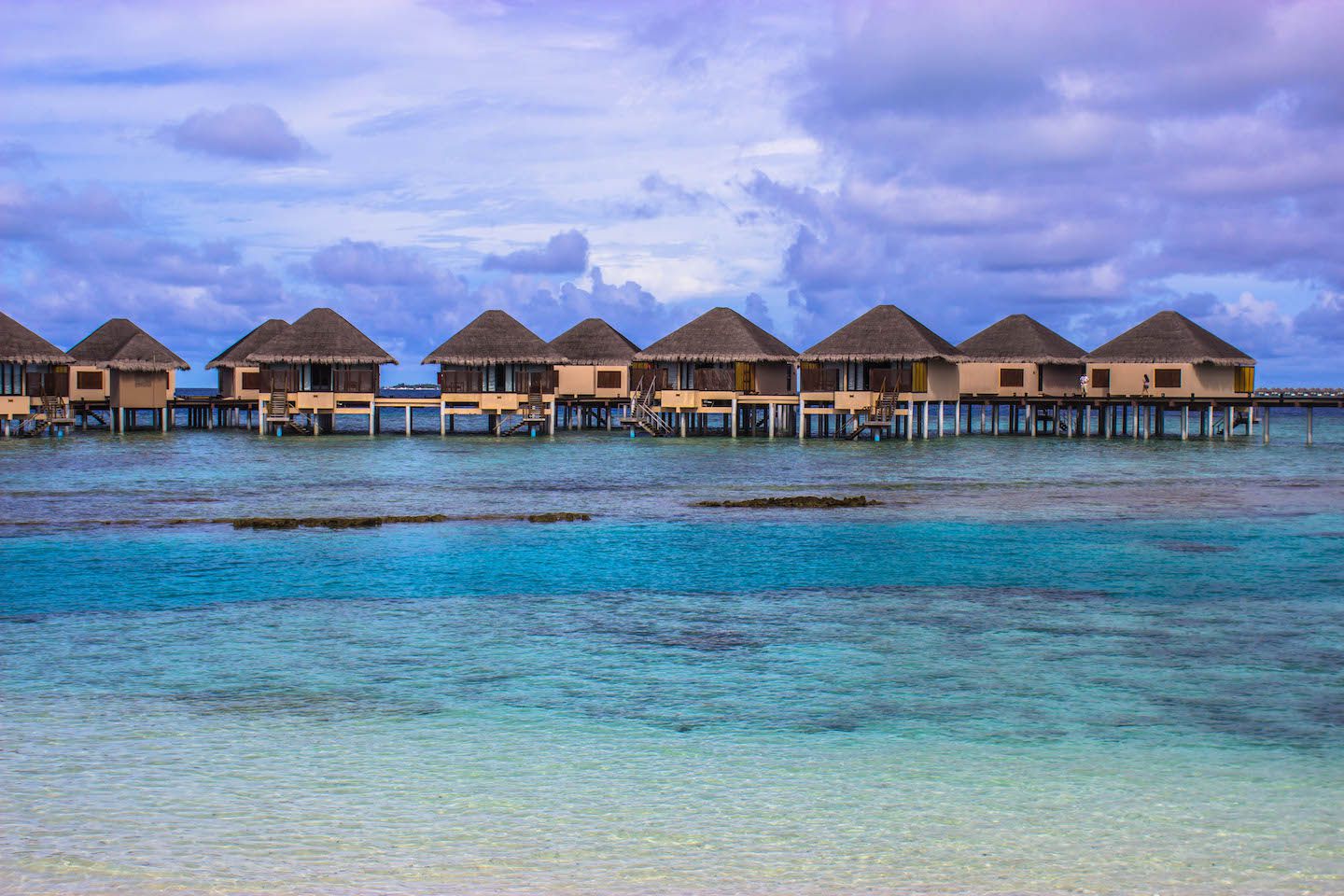 Water villas, Vadoo Resort, Maldives