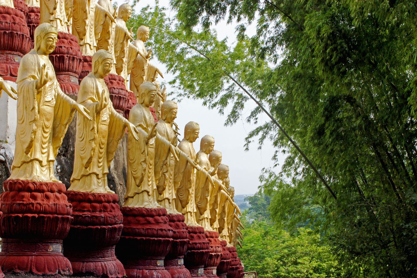 Mini Buddhas at Buddha Land
