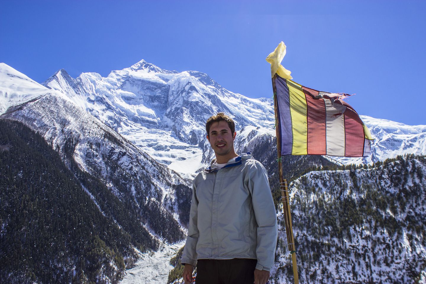 Carlos and Annapurna II (7,937m), Nepal