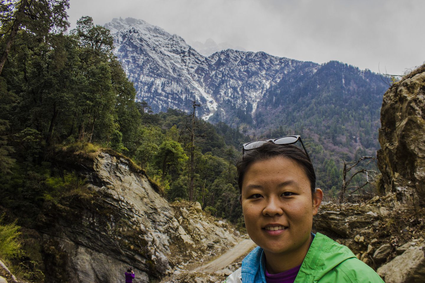 Julie in Temang, Nepal