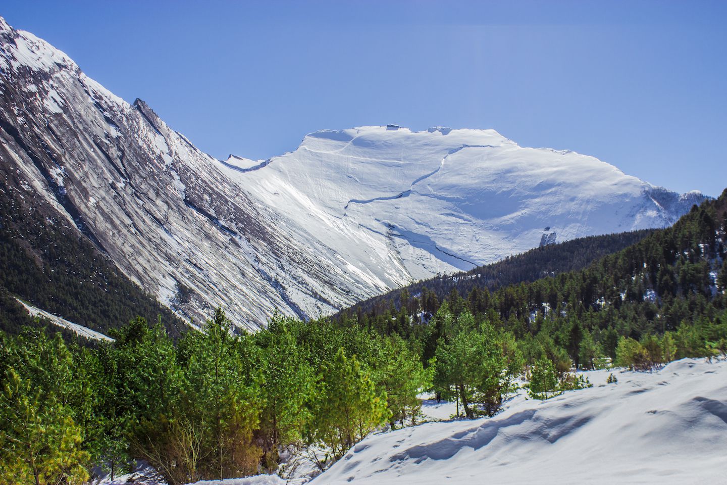 View of the Heaven's Door, Nepal
