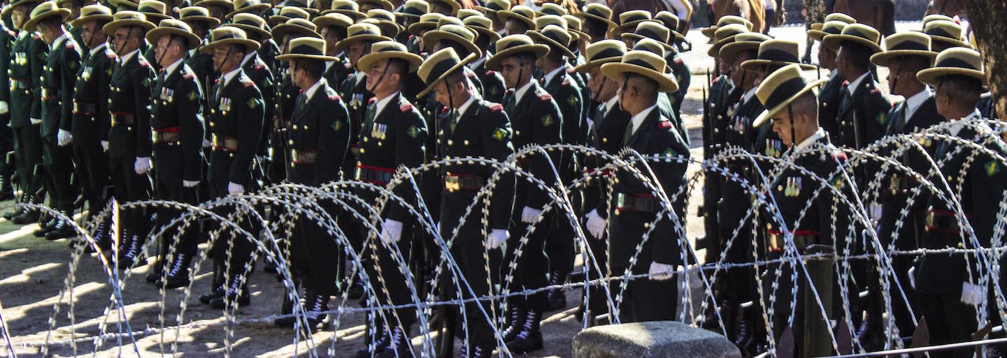 Nepalese soldiers, Kathmandu, Nepal