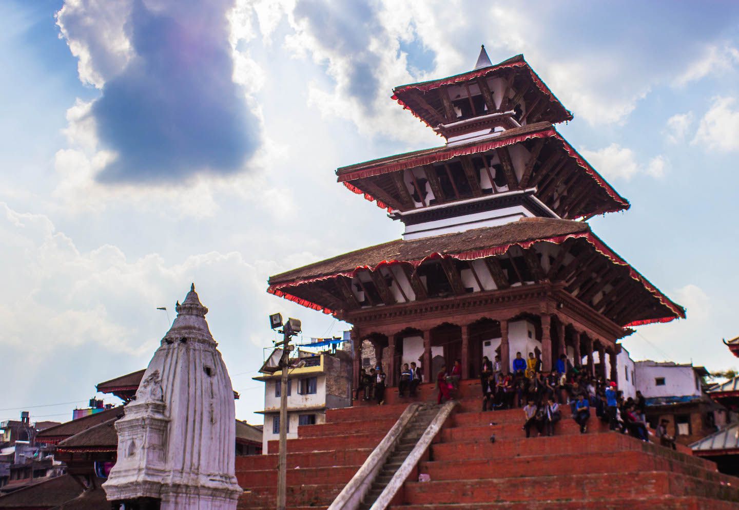 View of Maju Dega, Kathmandu Durbar Square, Nepal