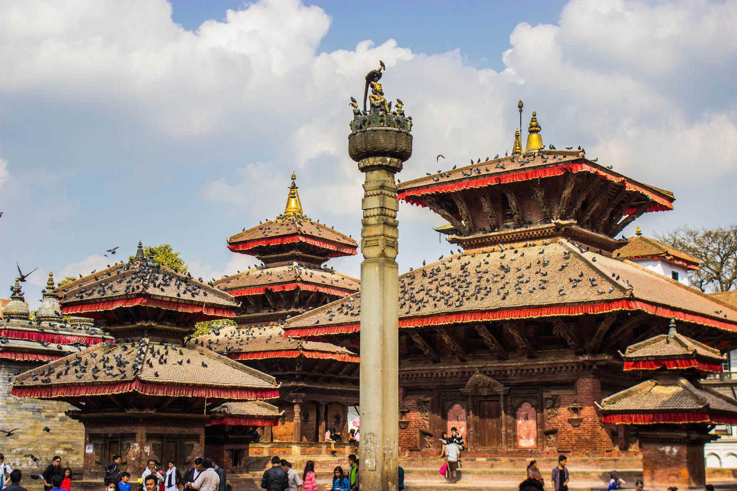 View of Jagannath Temple, Kathmandu Durbar Square, Nepal