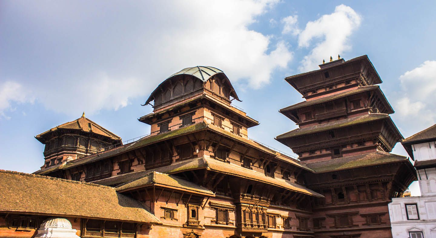 Basantapur Durbar Square in Kathmandu, Nepal