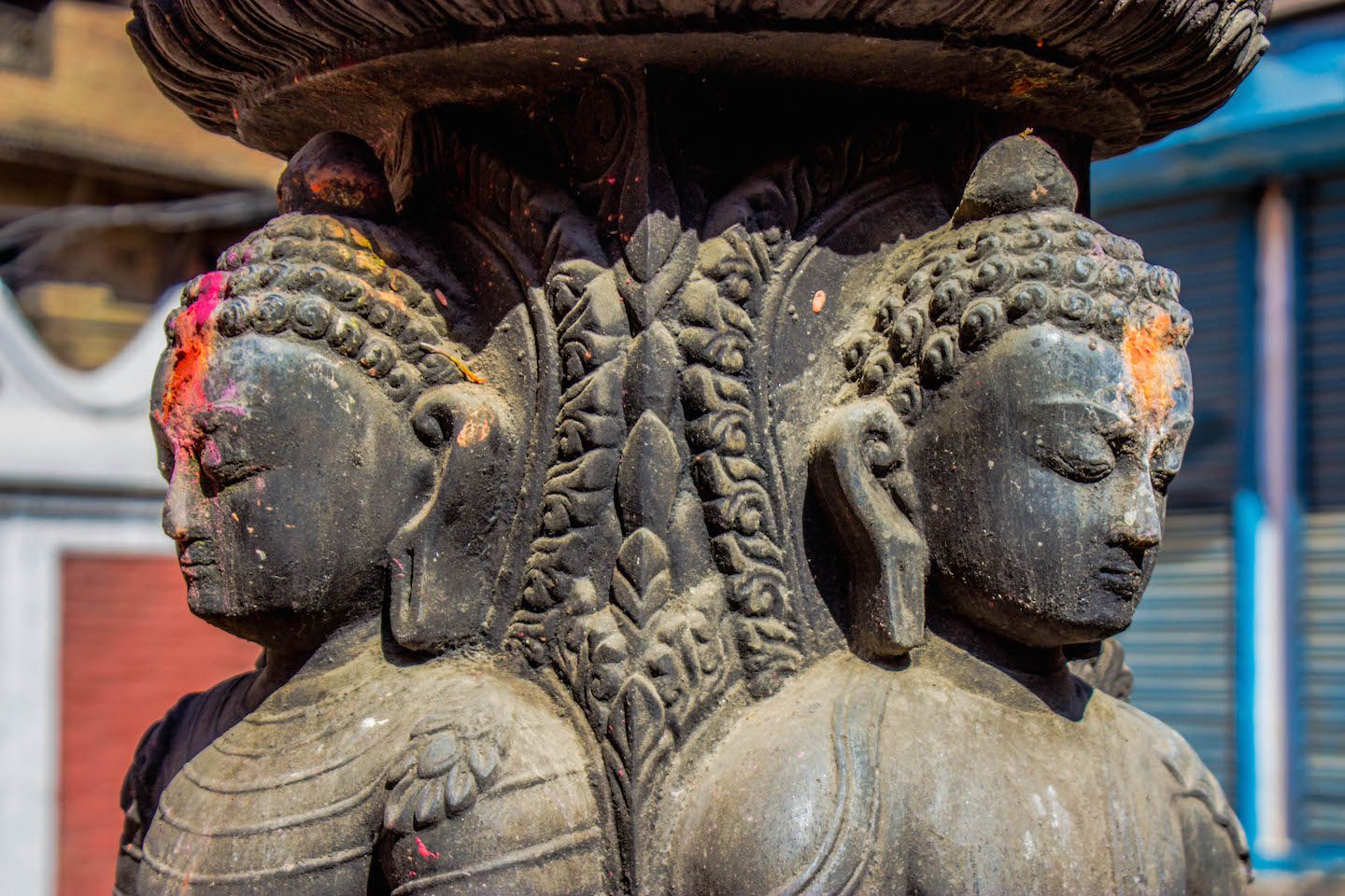 Buddha statue in Patan, Nepal