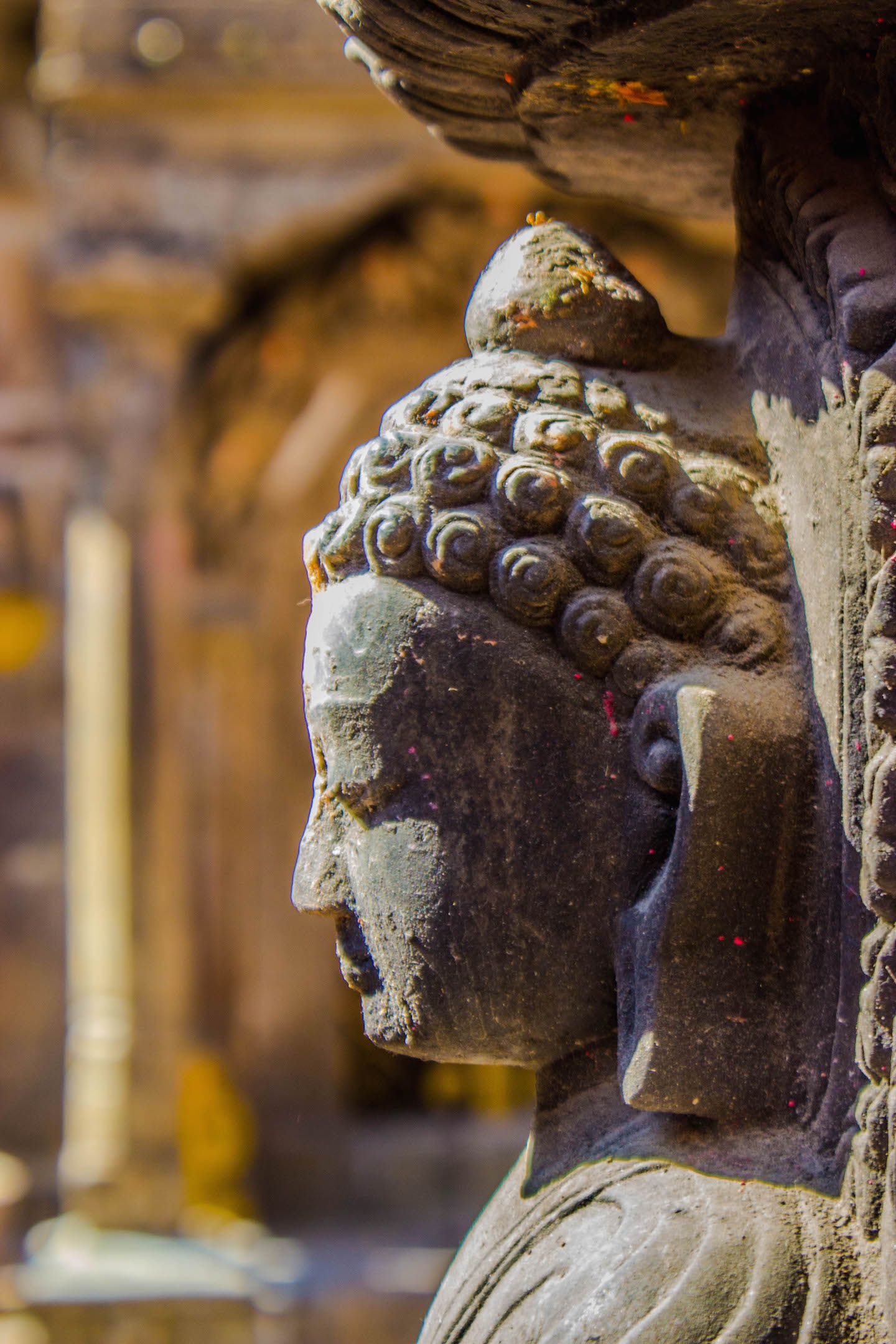 Buddha in Rudra Varna Mahavihar, Patan, Nepal