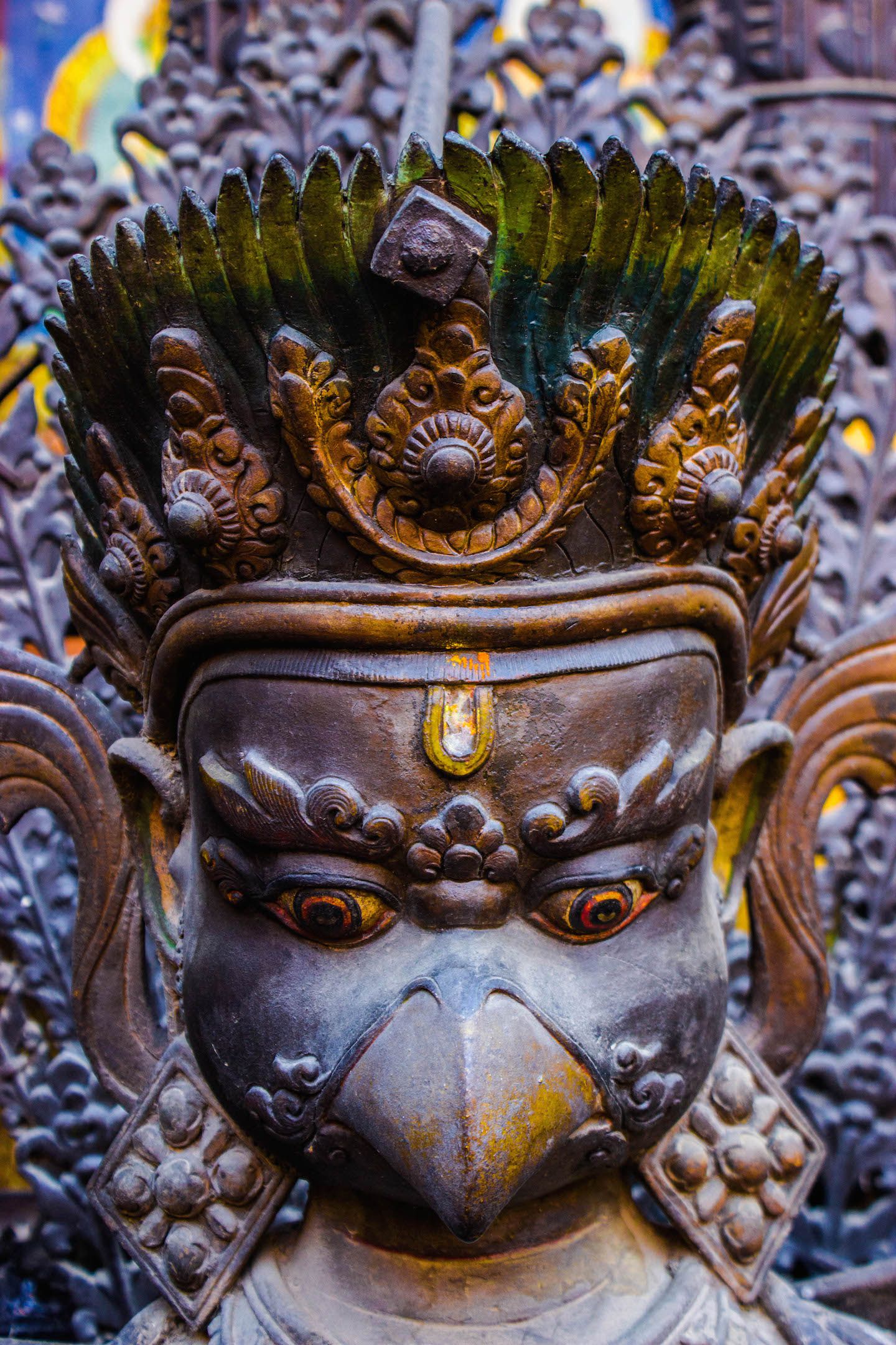 Garuda statue, Patan, Nepal