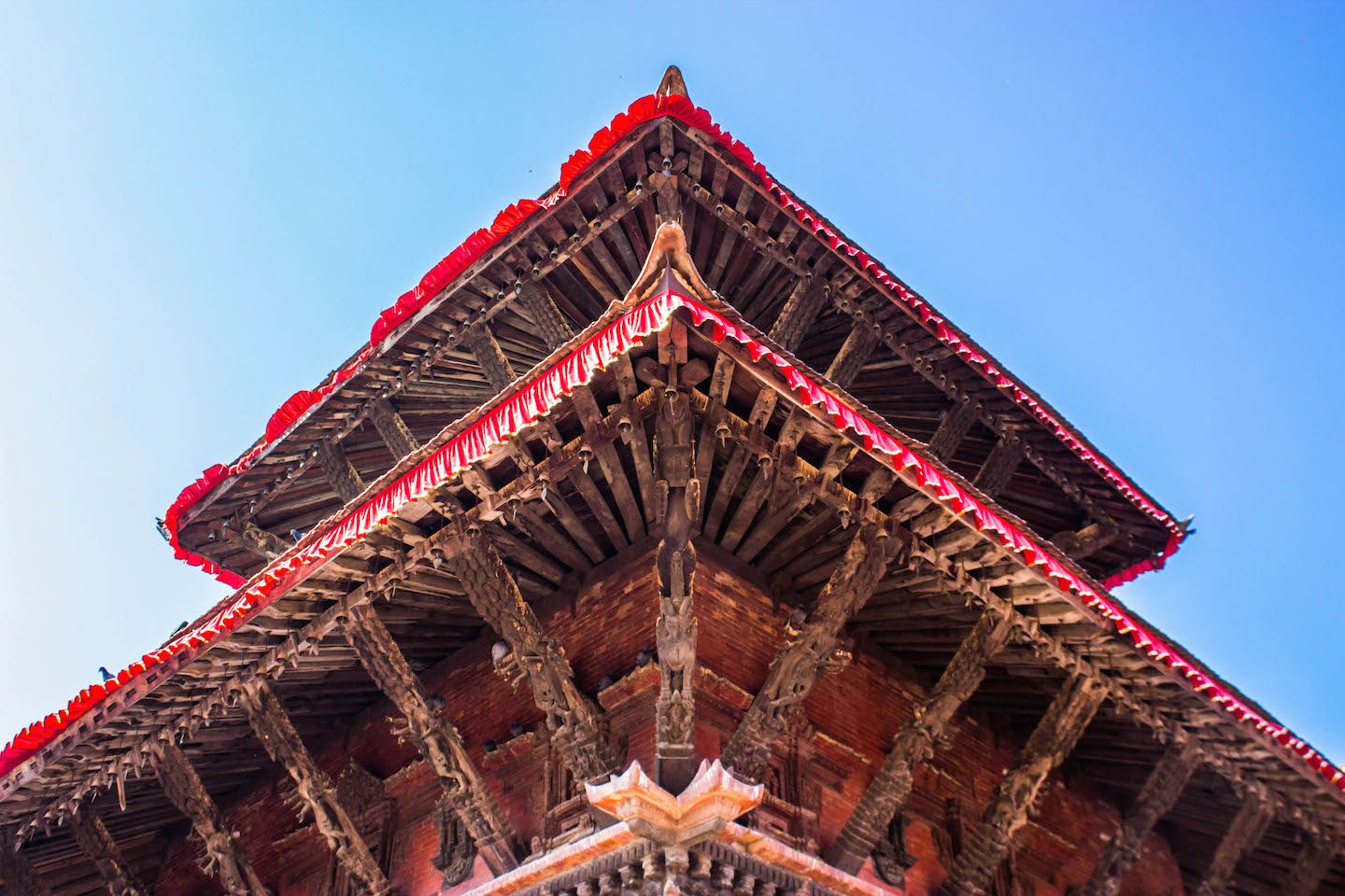 Square roofs, Patan Durbar Square, Nepal