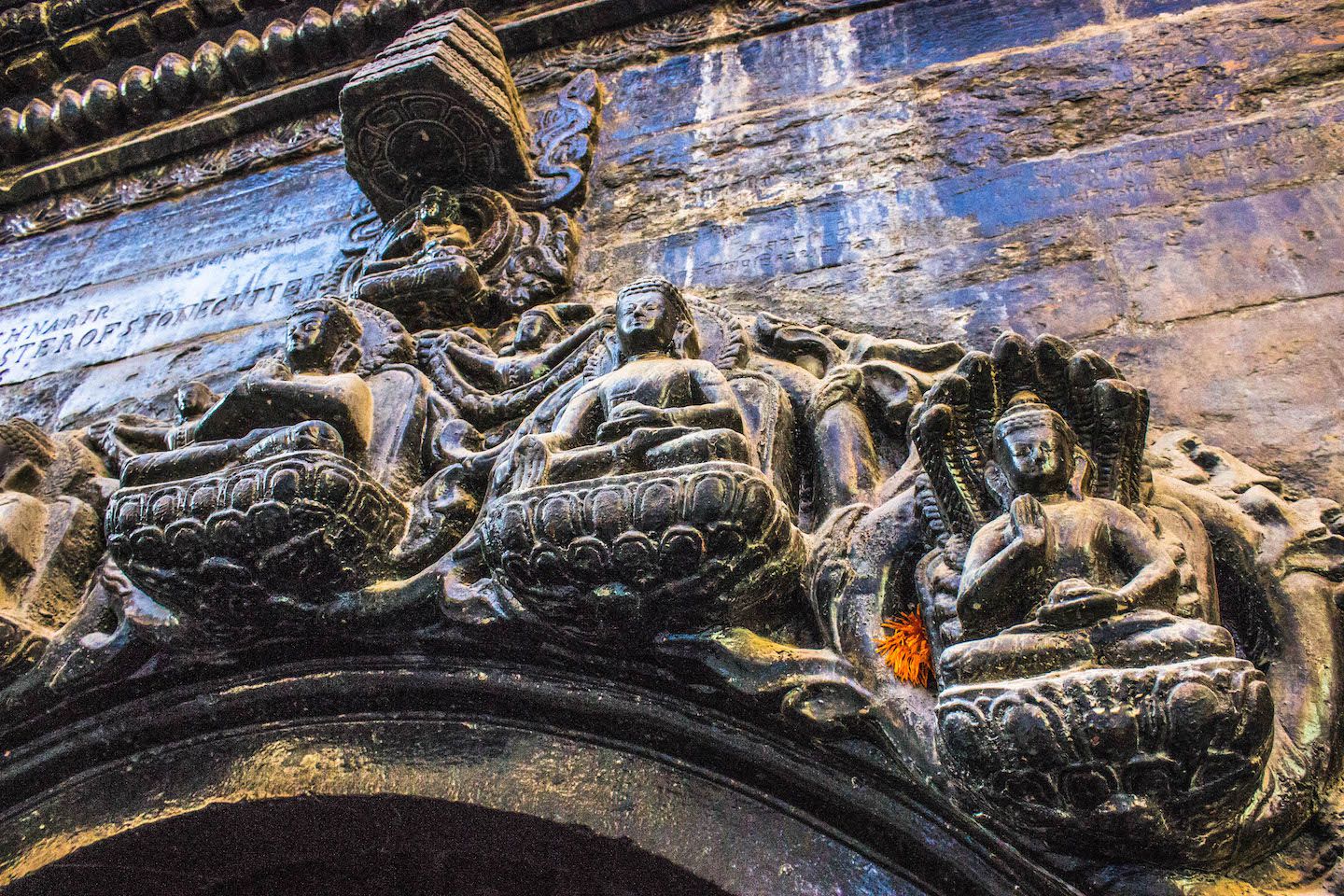 Carvings at Patan Durbar Square, Nepal
