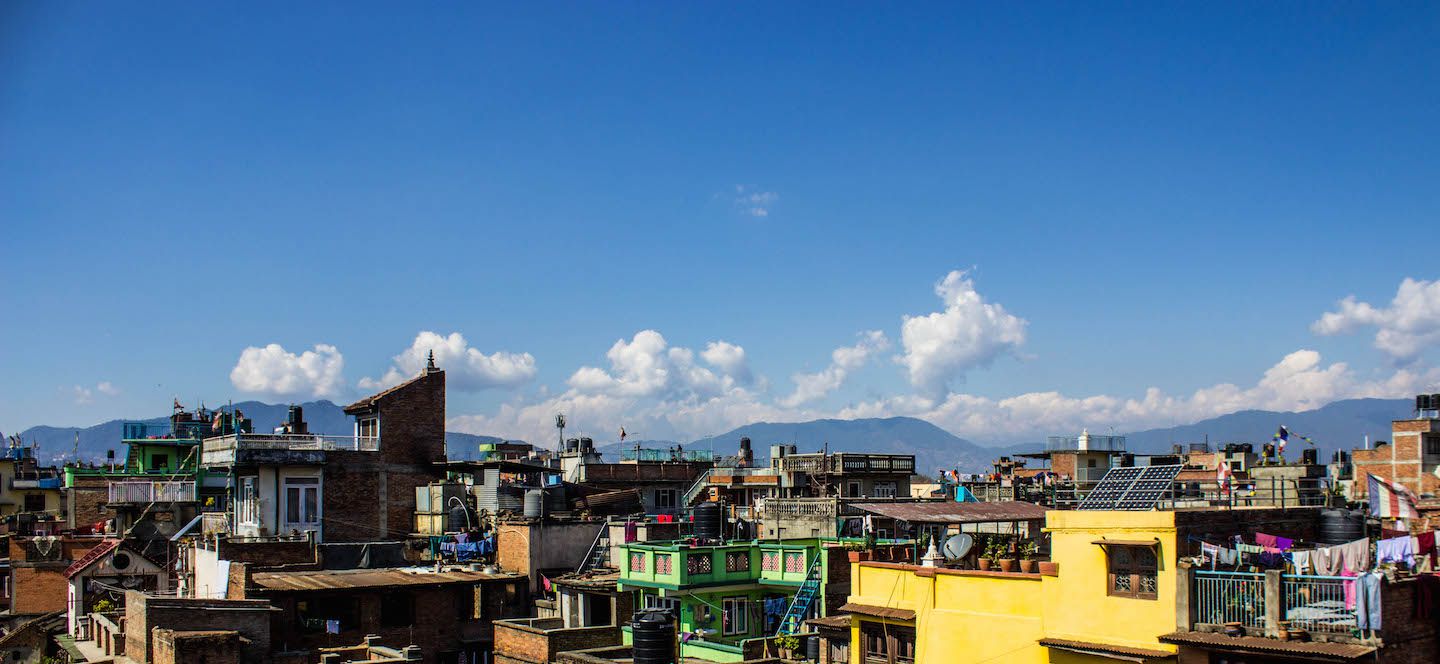 Patan's skyline, Nepal