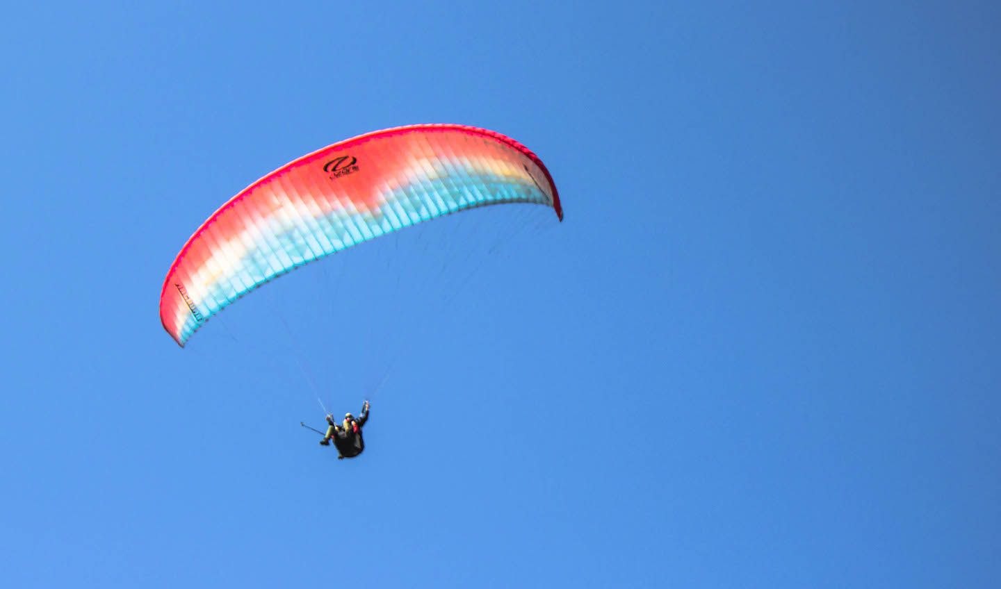Paraglider in Pokhara, Nepal