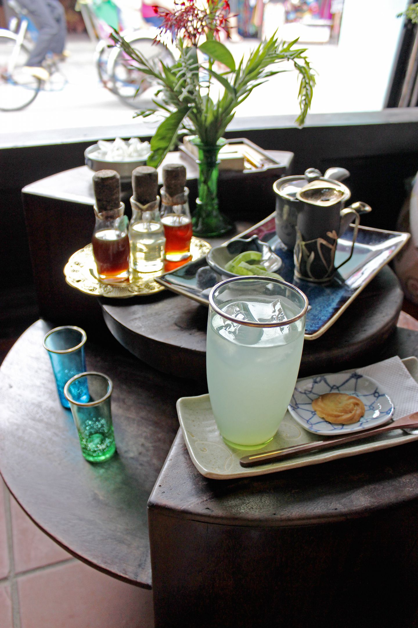 Our order from Reaching Out Teahouse