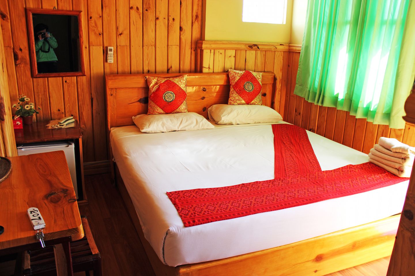 Our room in Kalaw, Myanmar