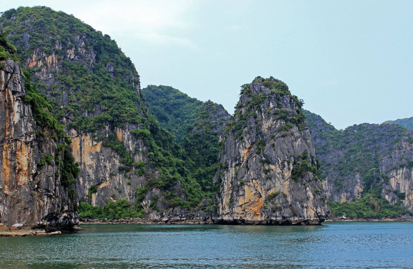 Passing by Limestone mountains