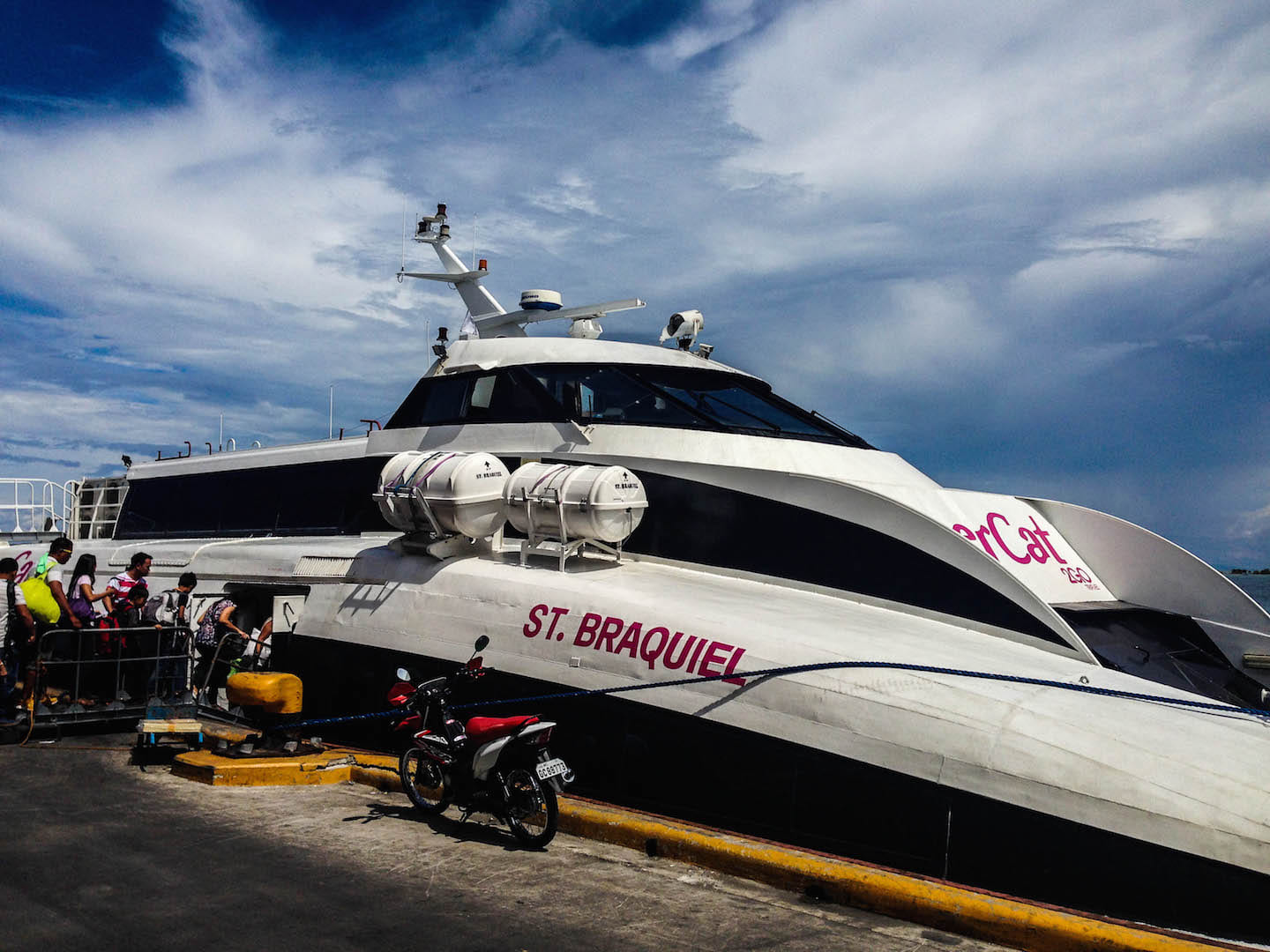 Ferry from Cebu to Bohol, Philippines