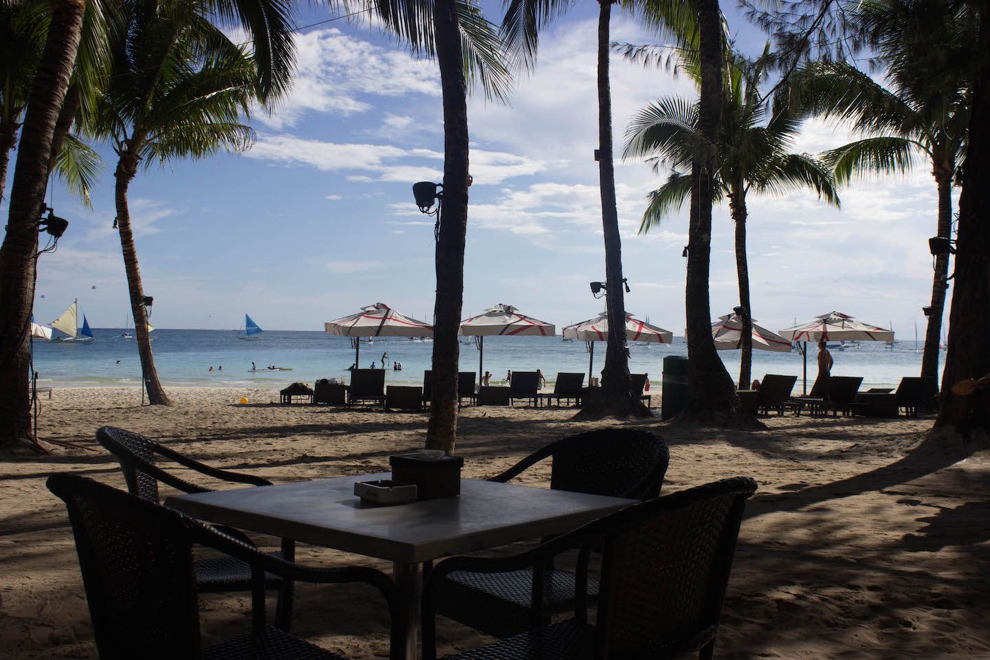 Restaurant in Boracay, Philippines