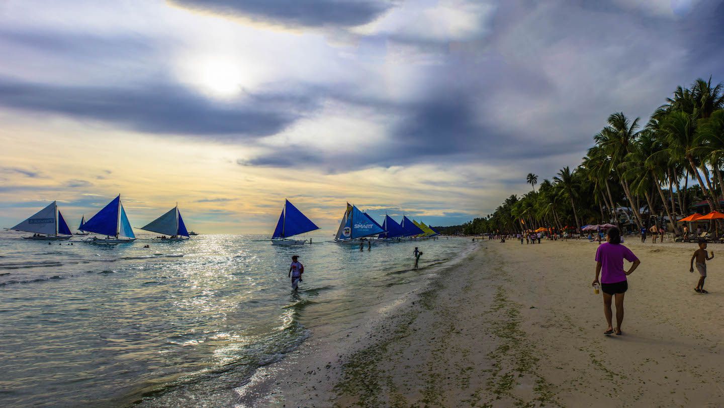 White Beach, Boracay, Philippines