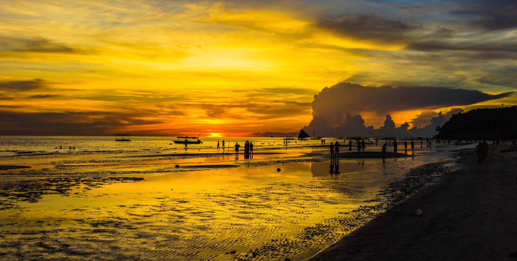 Just another sunset in Boracay, Philippines