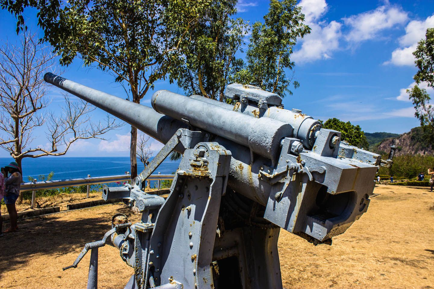 Anti-aircraft gun, Corregidor Island, Philippines